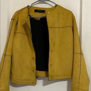 Zara Basic suede Jacket